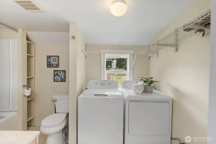 Laundry area