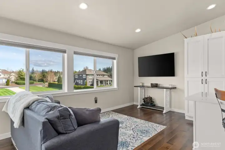 Living room in Apartment above the shop