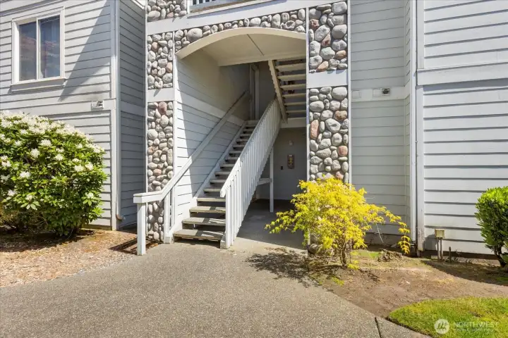 Ground-floor living means no stairs to navigate. The single-level layout offers convenience and accessibility for daily living.