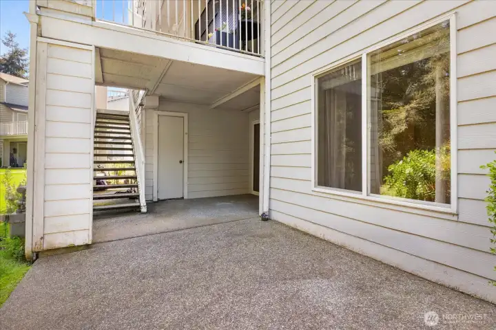 Enjoy space for container gardening, outdoor seating, or quiet relaxation.
