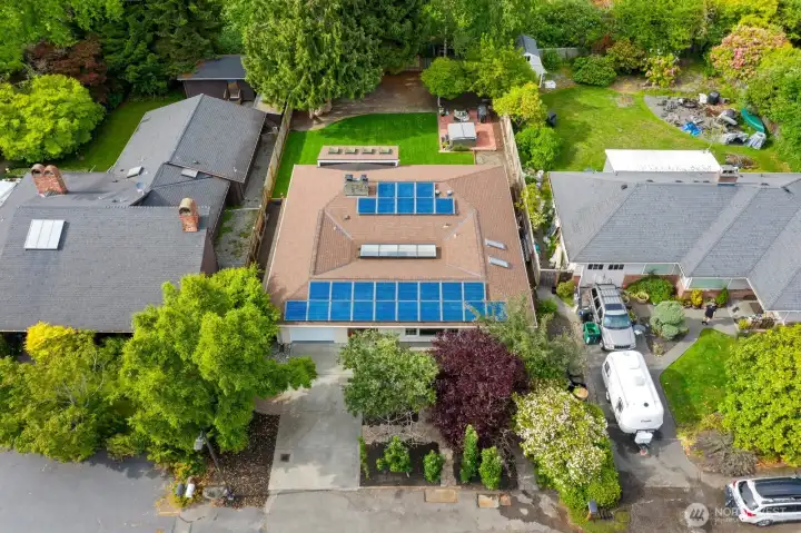 Drone Shot of Home