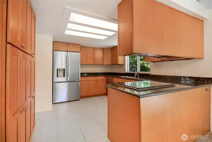 newer kitchen with SS appliances and granite counters