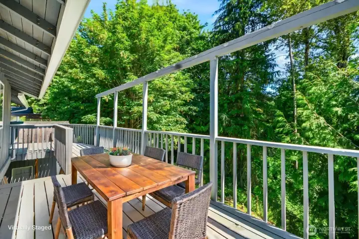 Multi-level decks to entertain