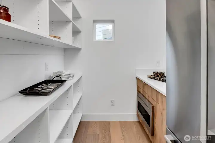 Butler's pantry.