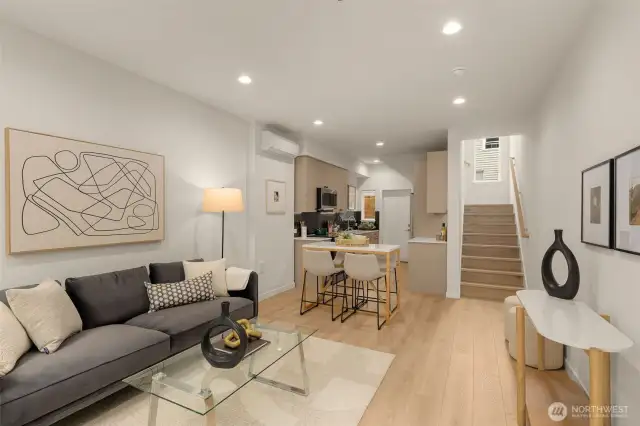Photos of similar floor plan with same finishes.