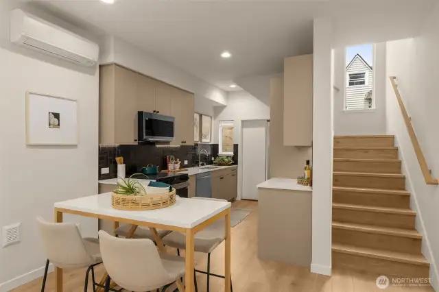 Photos of similar floor plan with same finishes.