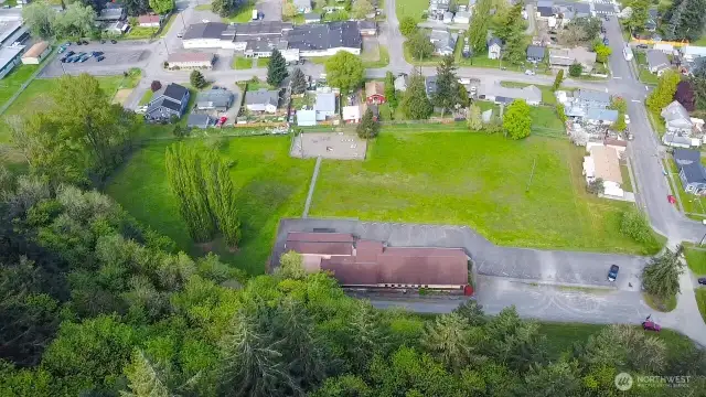 Aerial of 3 parcels