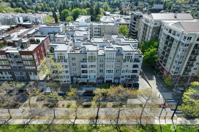 Complex looking south (from NE 1st St)