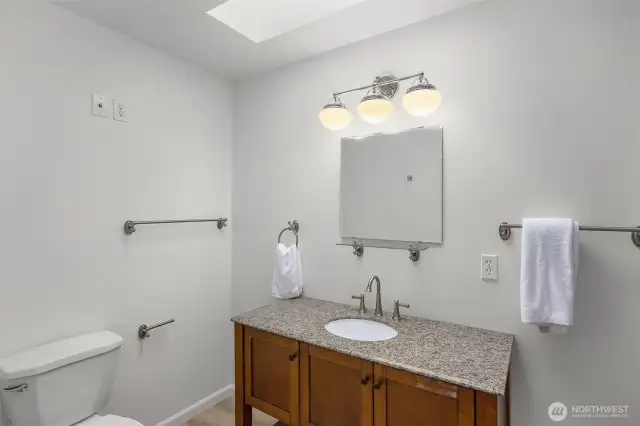 Half bath on main