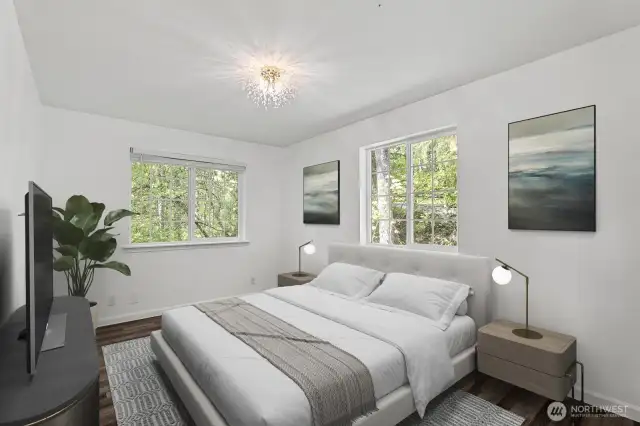 Virtually staged to show an example of how the space could be used.
