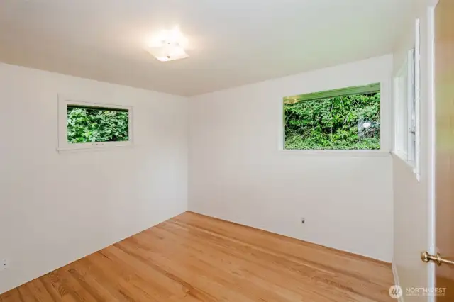 windows that invite in natural light and garden views