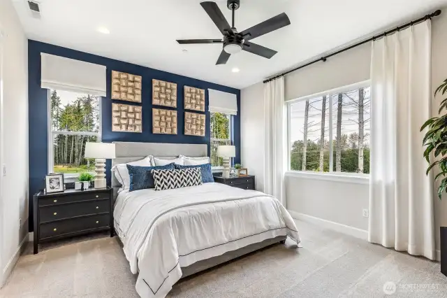 Photos are of the Darius Model Home on Lot 2
