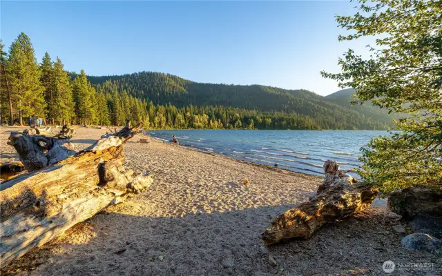 Lake Wenatchee in the spring/summer