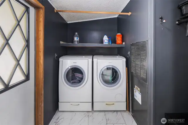 Mudroom, laundry & storage