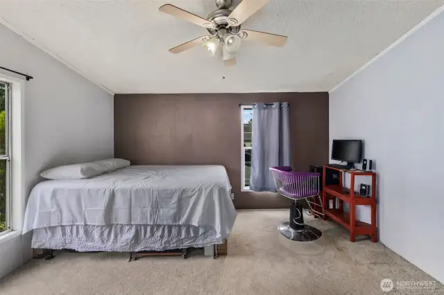 Large primary bedroom