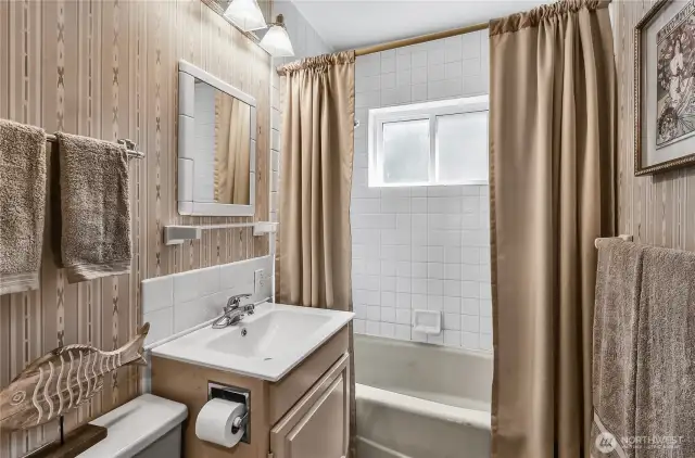 Upstairs bath.