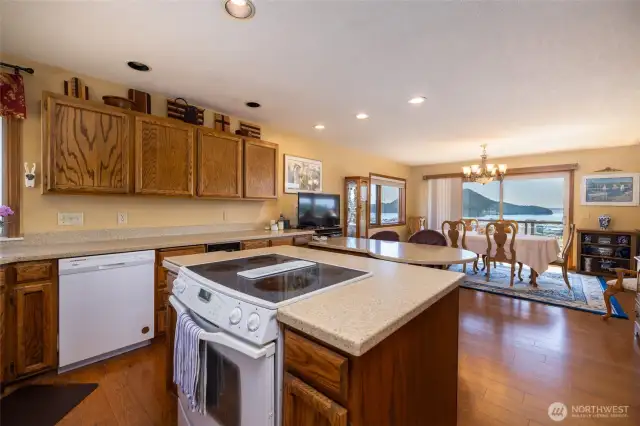 Enjoy the views while cooking too...