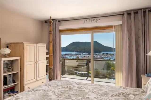 Primary bedroom view...