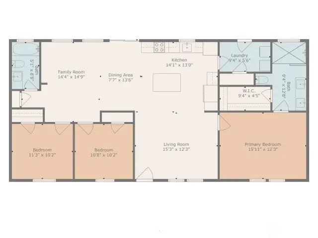 Home floorplan.