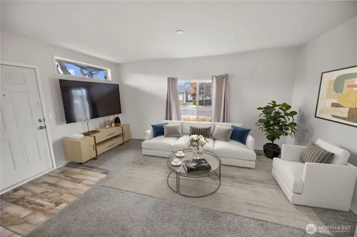 Virtual staging - Living room