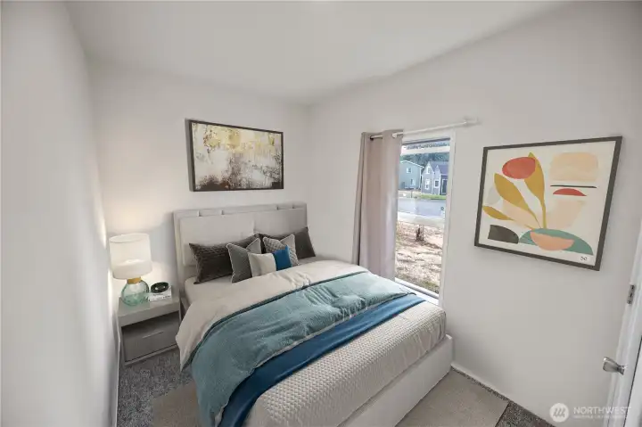 Virtual staging -Bedroom #2
