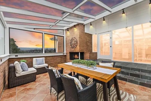 Sunroom at Sunset