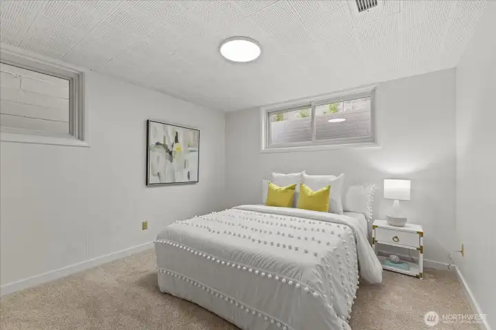 One of Two Dowstairs Bedrooms