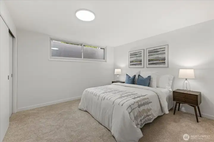 One of two Downstairs Bedrooms.