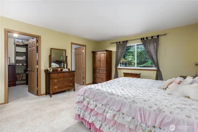 Spacious primary bdr