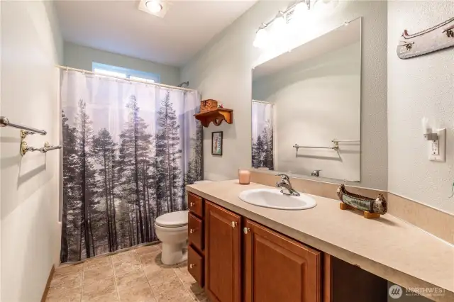 Full guest bathroom