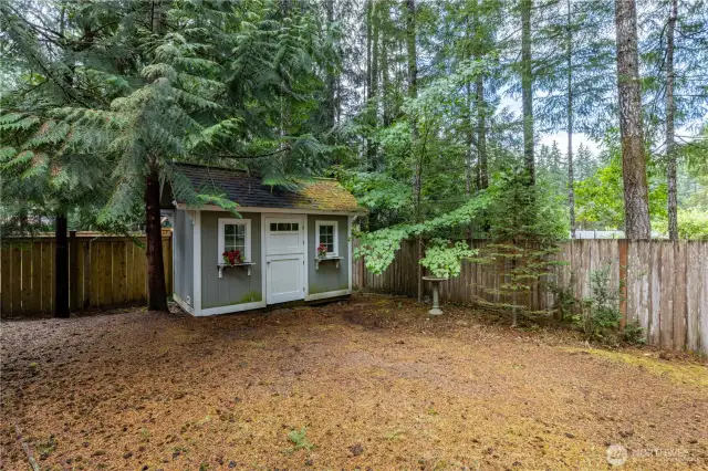 Garden shed