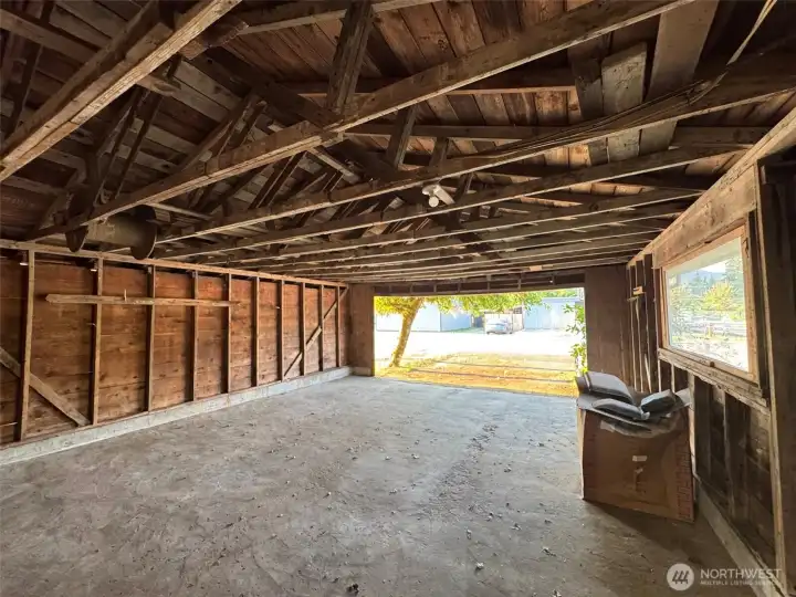 2 car garage