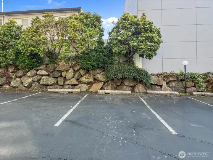 Dedicated uncovered parking (plus 1 garage spot)