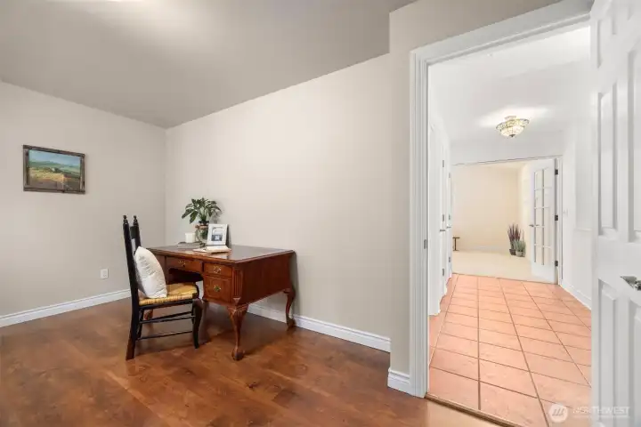 Second upstairs bedroom or office space.
