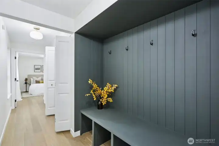 Mud room space