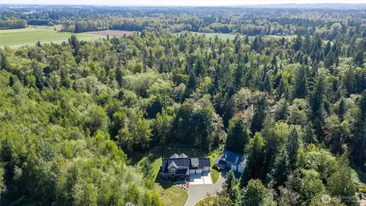 Backed up to the 70+ acre Fenton Nature Preserve