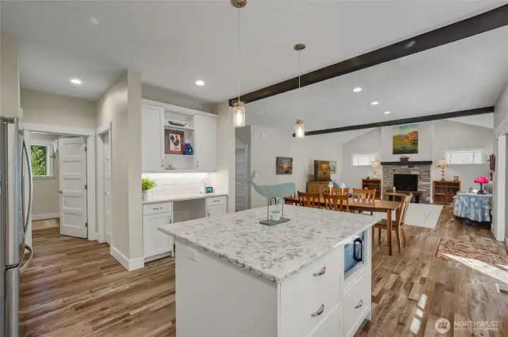 Bright Open Chefs Kitchen