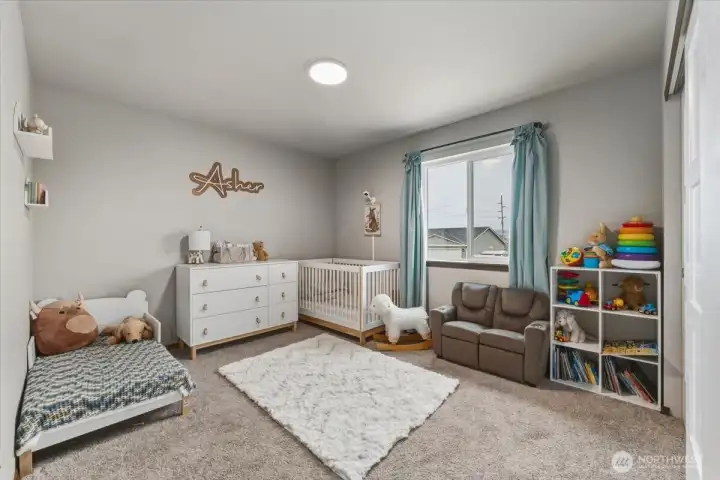 Upper level bedroom #2.