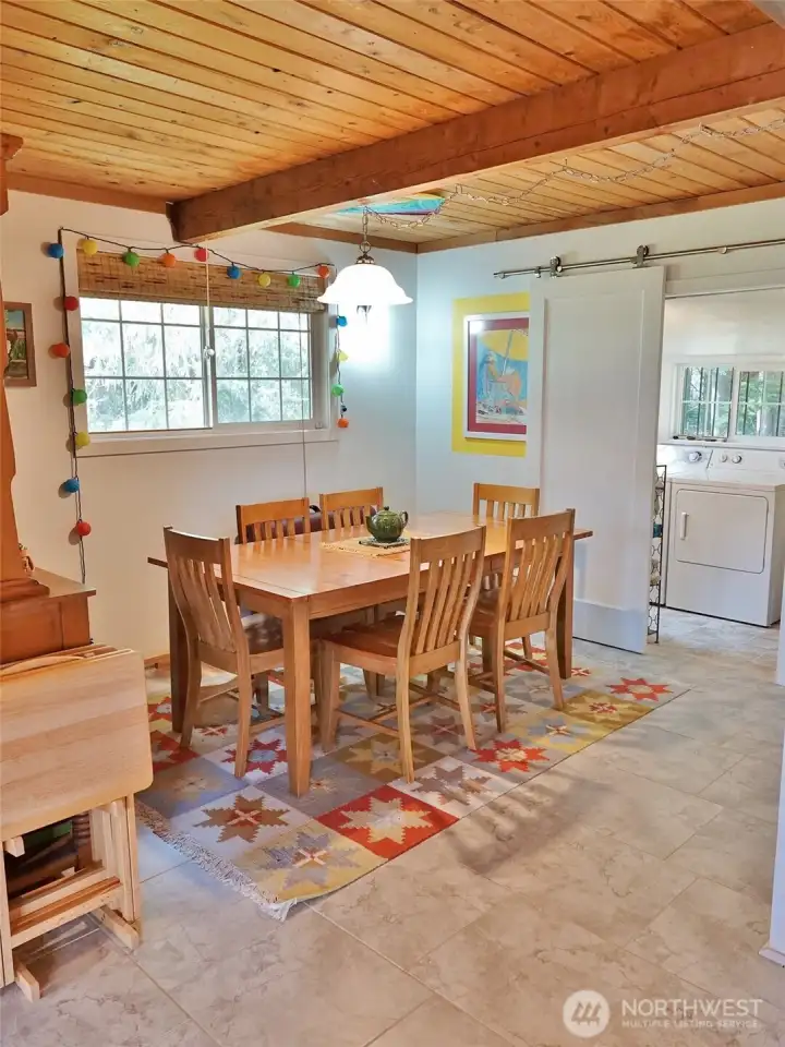 Spacious Dining Room.