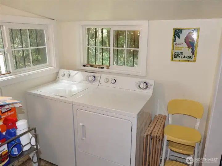 Downstairs Laundry Room.