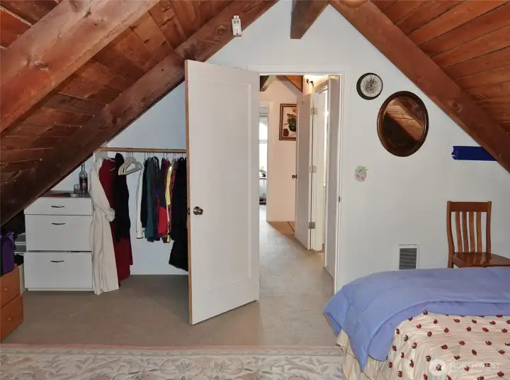 Upstairs 1st Bedroom.