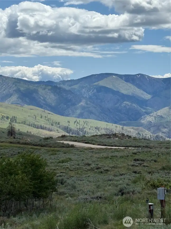 Well head is nearby and accessible.