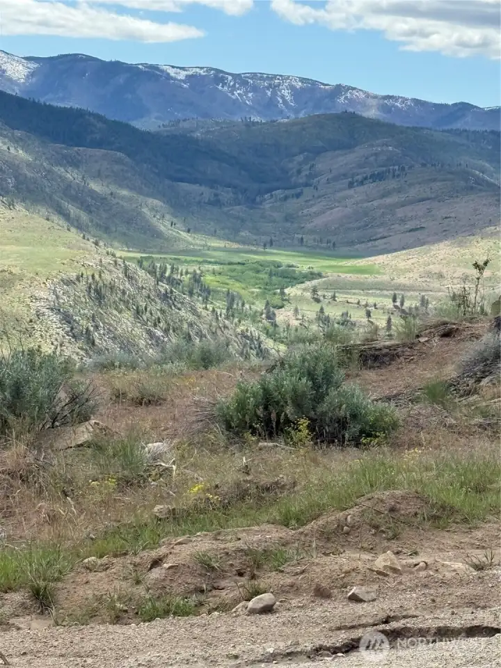On a clear day, you may be able to see forever from up here on top of the Methow Valley.
