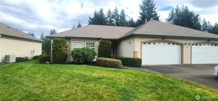 2 car garage and Condo