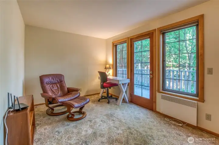 Flexible space to do anything you want on lower floor