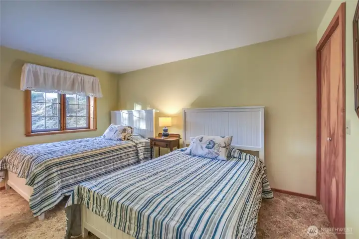 Second bedroom on lower floor