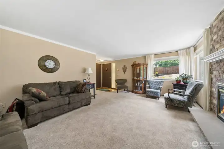 Another view of the living room. Great space!