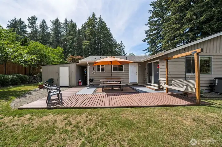 You'll LOVE relaxing on your back deck!