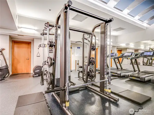 Gym Located in Tower 1