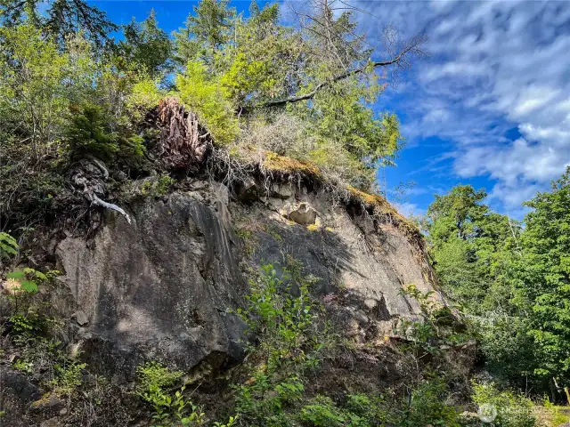 Rock outcropping